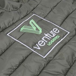 Plain Tribe fineline padded jacket 2786 Shell: 40gsm. Padding: 228gsm. Lining: 50 GSM